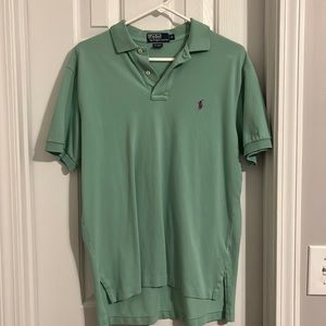 Men’s Polo by Ralph Lauren, Green (Sea-foam), Size Medium
